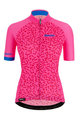 SANTINI Kurzarm Fahrradtrikot - TONO CHROMOSOME LADY - Schwarz/Rosa