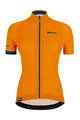 SANTINI Kurzarm Fahrradtrikot - GIADA HIP LADY - Orange