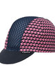SANTINI Fahrradmütze - EROICA - Blau/Rosa