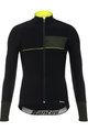 SANTINI Langarm Fahrradtrikot für den Winter - VEGA 2.0 WINTER - Schwarz/Gelb