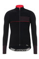 SANTINI Langarm Fahrradtrikot für den Winter - VEGA 2.0 WINTER - Rot/Schwarz
