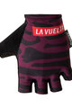 SANTINI Fingerlose Fahrradhandschuhe - LA VUELTA 2018 - Schwarz/Lila