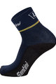 SANTINI Klassische Fahrradsocken - LA VUELTA 2018 - Rot/Gelb/Schwarz