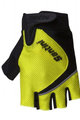 SANTINI Fingerlose Fahrradhandschuhe - STUDIO - Schwarz/Gelb