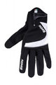 SANTINI Langfinger-Fahrradhandschuhe - STUDIO - Schwarz/Weiß