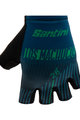 SANTINI Fingerlose Fahrradhandschuhe - LA VUELTA 2019 - Blau/Grün