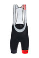 SANTINI Kurze Fahrradhose mit Trägern - LA VUELTA 2020 - Schwarz
