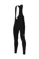 SANTINI Lange Fahrradhose mit Trägern - LA VUELTA '20 WINTER - Schwarz