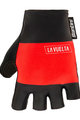 SANTINI Fingerlose Fahrradhandschuhe - LA VUELTA 2020 - Rot/Schwarz