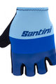 SANTINI Fingerlose Fahrradhandschuhe - LA VUELTA 2021 - Blau