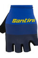 SANTINI Fingerlose Fahrradhandschuhe - LA VUELTA 2021 - Blau