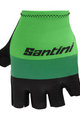 SANTINI Fingerlose Fahrradhandschuhe - LA VUELTA 2021 - Grün