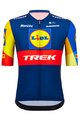 SANTINI Kurzarm Fahrradtrikot - LIDL TREK 2024 - Blau