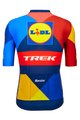 SANTINI Kurzarm Fahrradtrikot - LIDL TREK 2024 - Blau