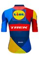 SANTINI Kurzarm Fahrradtrikot - LIDL TREK 2024 TEAM ORIGINAL - Rot/Gelb/Blau