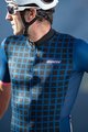 SANTINI Kurzarm Fahrradtrikot - MITO GRIDO - Rosa/Schwarz/Blau