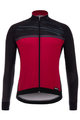 SANTINI Winddichte Fahrradjacke - WIND - Schwarz/Rot