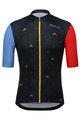 SANTINI Kurzarm Fahrradtrikot - LA VUELTA 2018 - Blau/Schwarz/Rot