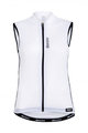 SANTINI Ärmelloses Fahrradtrikot - ORA LADY - Weiß/Schwarz