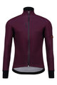 SANTINI Winddichte Fahrradjacke - BETA RAIN - bordeaux/Schwarz