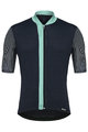 SANTINI Kurzarm Fahrradtrikot - ORIGINE - Hellblau/Schwarz