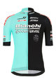 SANTINI Kurzarm Fahrradtrikot - TEAM BIANCHI 2019 - Schwarz/Türkis