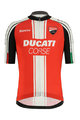 SANTINI Kurzarm Fahrradtrikot - DUCATI CORSE 2019 - Schwarz/Rot