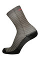 SANTINI Klassische Fahrradsocken - SOFFIO  - Schwarz/Grün
