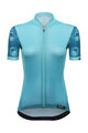 SANTINI Kurzarm Fahrradtrikot - VOLO LADY - Blau