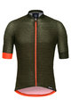 SANTINI Kurzarm Fahrradtrikot - SOFFIO - Grün/Orange