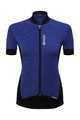 SANTINI Kurzarm Fahrradtrikot - BRIO LADY  - Blau/Schwarz