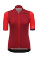 SANTINI Kurzarm Fahrradtrikot - GENIO LADY - Rot/Orange