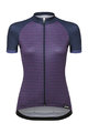 SANTINI Kurzarm Fahrradtrikot - RITMO LADY  - Blau