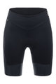 SANTINI Fahrradshorts ohne Träger - ALBA WINTER - Schwarz