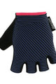 SANTINI Fingerlose Fahrradhandschuhe - MILLE - Blau/Rosa