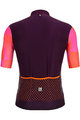 SANTINI Kurzarm Fahrradtrikot - MITO SPILLO - Orange/bordeaux/Rosa