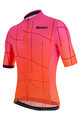 SANTINI Kurzarm Fahrradtrikot - TONO PURO - Rosa/bordeaux/Orange