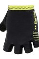 SANTINI Fingerlose Fahrradhandschuhe - LUCE - Gelb/Schwarz