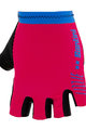 SANTINI Fingerlose Fahrradhandschuhe - LUCE - Rosa/Blau