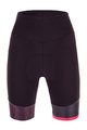 SANTINI Fahrradshorts ohne Träger - GIADA HIP LADY - bordeaux