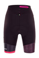 SANTINI Fahrradshorts ohne Träger - GIADA HIP LADY - bordeaux