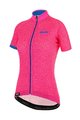 SANTINI Kurzarm Fahrradtrikot - GIADA HIP LADY - Blau/Rosa