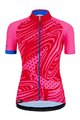 SANTINI Kurzarm Fahrradtrikot - GIADA POP LADY - Rosa/Blau