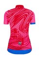 SANTINI Kurzarm Fahrradtrikot - GIADA POP LADY - Rosa/Blau