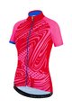 SANTINI Kurzarm Fahrradtrikot - GIADA POP LADY - Rosa/Blau