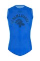 SANTINI Ärmelloses Fahrrad-Shirt - DAMA - Blau