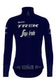 SANTINI Fahrrad-Regenjacke - TREK SEGAFREDO 2020 - Blau