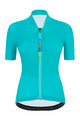 SANTINI Kurzarm Fahrradtrikot - UCI RAINBOW LADY - Hellblau
