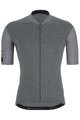 SANTINI Kurzarm Radtrikot und Shorts - COLORE - Grau/Schwarz