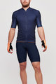 SANTINI Kurzarm Radtrikot und Shorts - COLORE - Blau